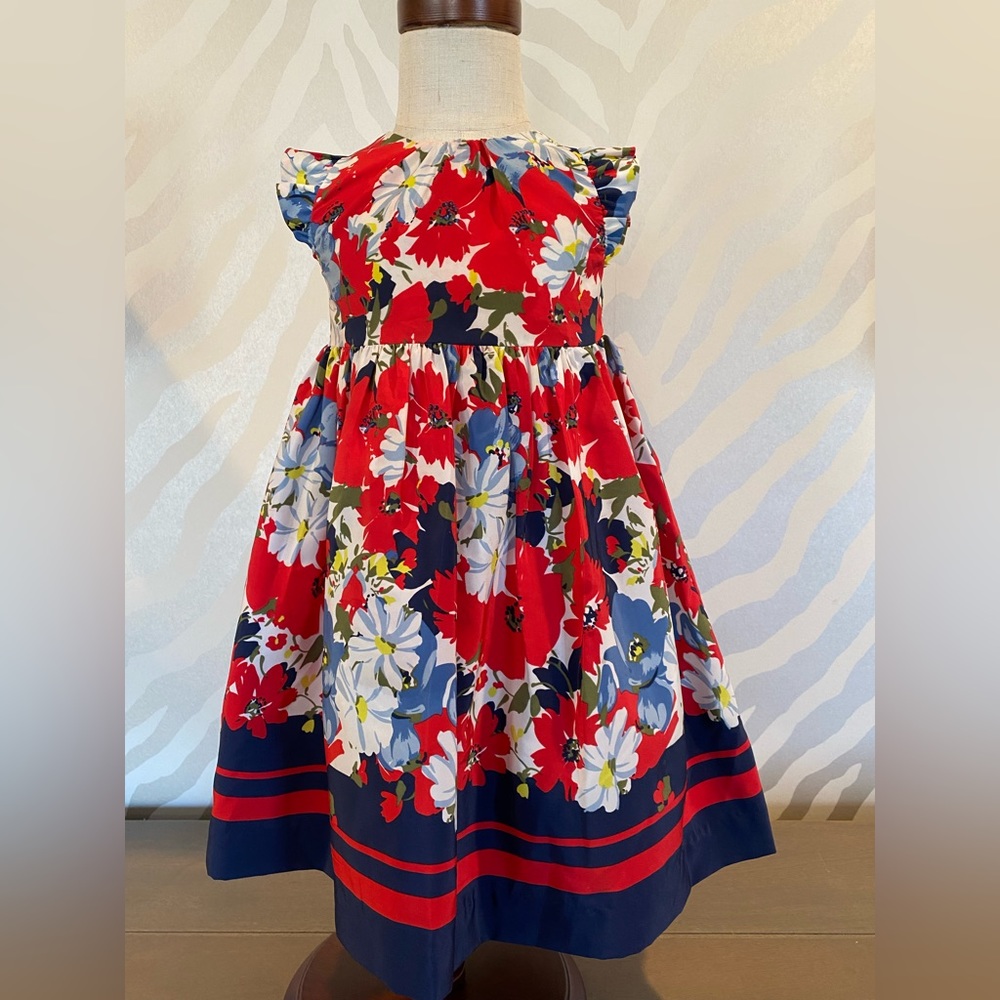 Janie & Jack Floral multi colored dress